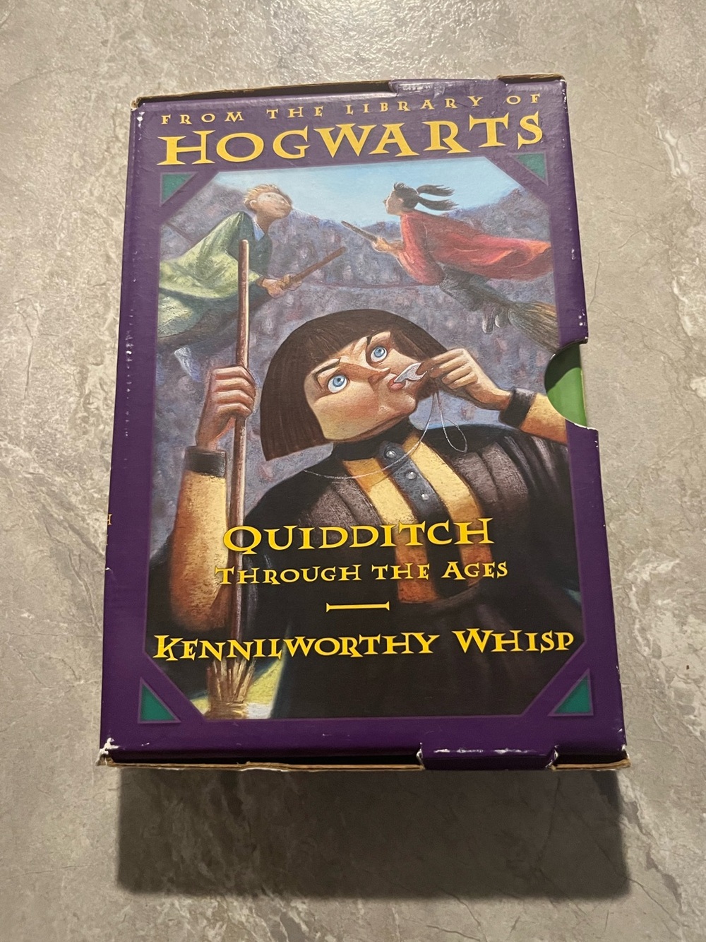 From the Library of HOGWARTS Quidditch Through the Ages
